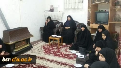 دیدار با خانواده ی شهید صنعتی به مناسبت هفته بسیج