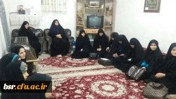 دیدار با خانواده ی شهید صنعتی به مناسبت هفته بسیج