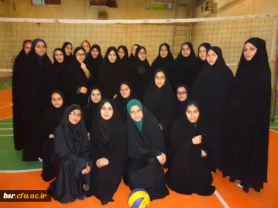 مسابقات والیبال دانشجویان پردیس بنت الهدی صدر برگزار شد