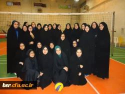 مسابقات والیبال دانشجویان پردیس بنت الهدی صدر برگزار شد