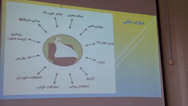 کارگاه "سلامت جسمانی و تغذیه ی ورزشی"  در هفته پژوهش برگزار شد