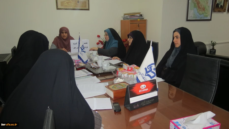 برگزاری جلسه هم اندیشی کارگروه  تخصصی پرسش مهر 16 در دانشگاه  بنت الهدی صدر