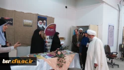 غرفه های  فعال در هفته پژوهش  در دانشگاه بنت الهدی صدر گیلان