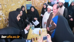 غرفه های  فعال در هفته پژوهش  در دانشگاه بنت الهدی صدر گیلان