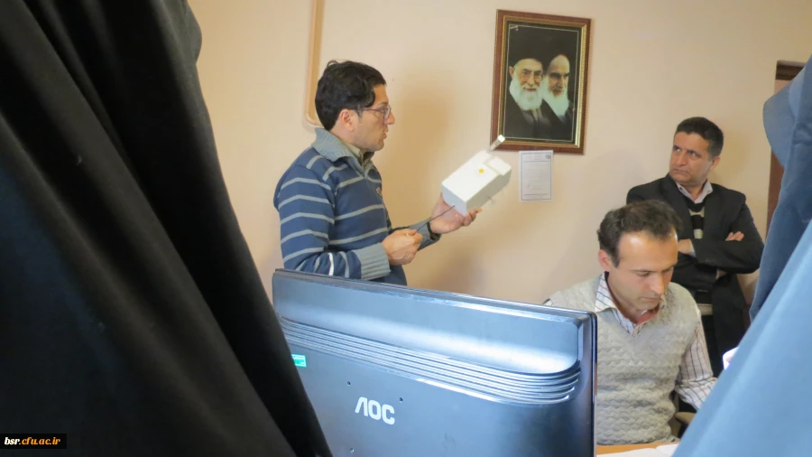 بازدید علمی گروه دبیری جغرافیای  دانشگاه فرهنگیان رشت (پردیس خواهران ) از اداره تحقیقات هواشناسی کشاورزی رشت