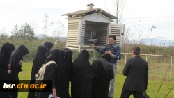 بازدید علمی گروه دبیری جغرافیای  دانشگاه فرهنگیان رشت (پردیس خواهران ) از اداره تحقیقات هواشناسی کشاورزی رشت