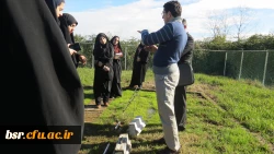 بازدید علمی گروه دبیری جغرافیای  دانشگاه فرهنگیان رشت (پردیس خواهران ) از اداره تحقیقات هواشناسی کشاورزی رشت