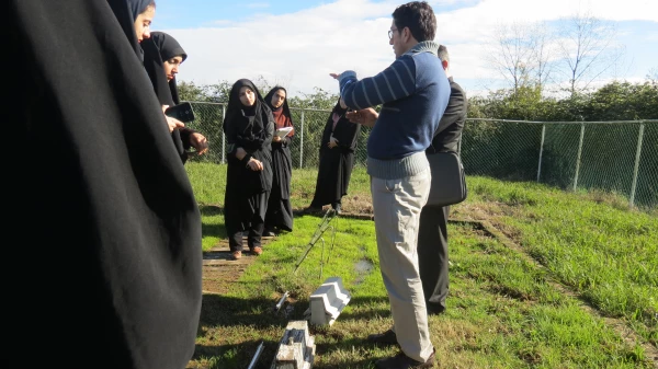 بازدید علمی گروه دبیری جغرافیای  دانشگاه فرهنگیان رشت (پردیس خواهران ) از اداره تحقیقات هواشناسی کشاورزی رشت