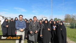 بازدید علمی گروه دبیری جغرافیای  دانشگاه فرهنگیان رشت (پردیس خواهران ) از اداره تحقیقات هواشناسی کشاورزی رشت