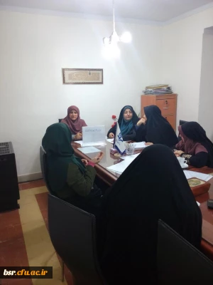 جلسه شورای اموزشی  جهت هماهنگی اولیه نحوه برگزاری امتحانات  در دانشگاه بنت الهدی گیلان  صدر برگزار شد