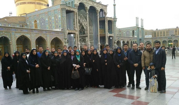 کاروان سفر مشهد مقدس اختصاص زوج های دانشجویی دانشگاه فرهنگیان