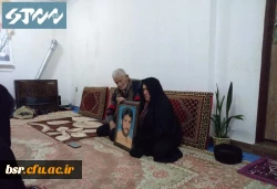 به همت ستاد یادواره شهدا دیدار با خانواده شهید جمشید پرورش شد