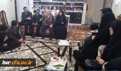 به همت ستاد یادواره شهدا دیدار با خانواده شهید محمود فالیزکار برگزار شد