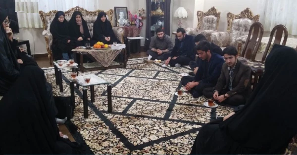 به همت ستاد یادواره شهدا دیدار با خانواده شهید محمود فالیزکار برگزار شد