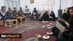 به همت ستاد یادواره شهدا دیدار با خانواده شهید ابراهیم عاشوری نژاد برگزار شد