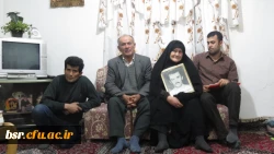 به همت ستاد یادواره شهدا دیدار با خانواده شهید ابراهیم عاشوری نژاد برگزار شد