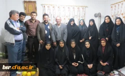 به همت ستاد یادواره شهدا دیدار با خانواده شهید ابراهیم عاشوری نژاد برگزار شد