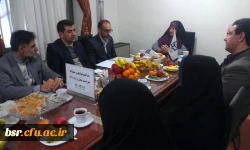 جلسه تودیع ومعارفه حراست دانشگاه بنت الهدی صدر