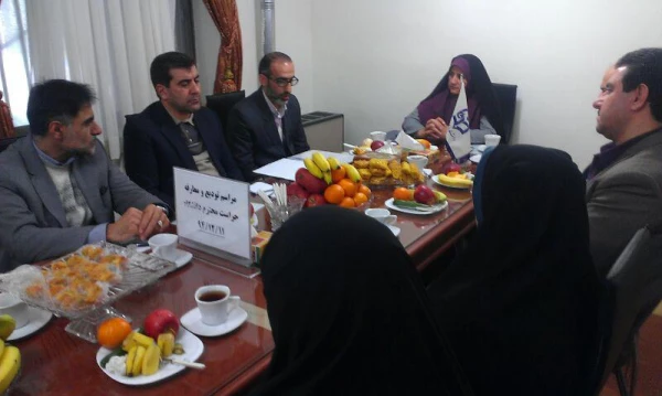 جلسه تودیع ومعارفه حراست دانشگاه بنت الهدی صدر