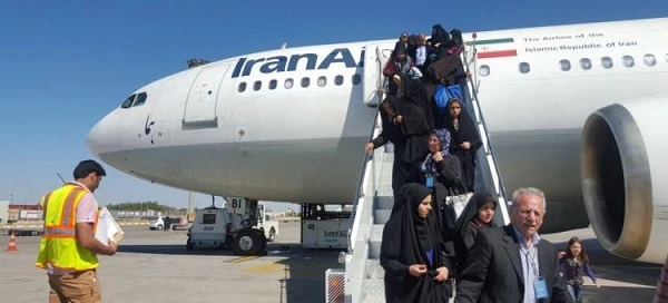 کاروان زیارتی کربلای معلی - سفر هوایی