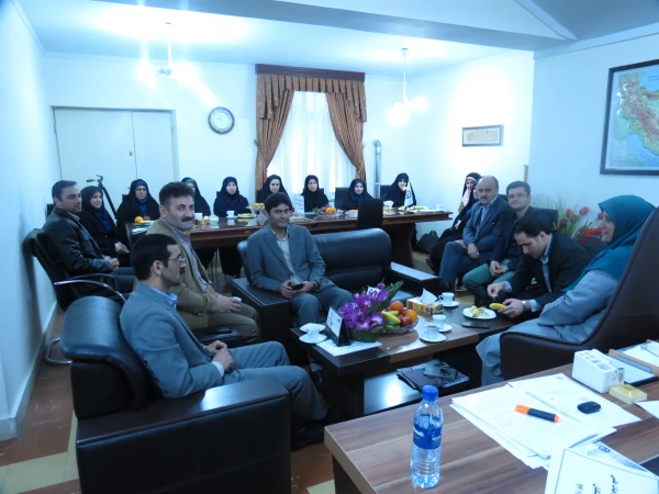 نشست صمیمانه ریاست دانشگاه فرهنگیان