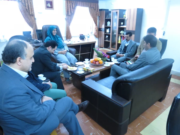 نشست صمیمانه ریاست دانشگاه فرهنگیان