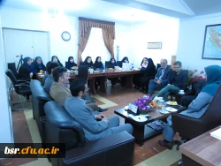نشست صمیمانه ریاست دانشگاه فرهنگیان