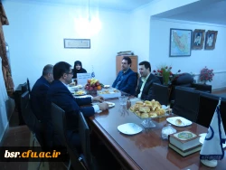 نشست صمیمانه ریاست دانشگاه فرهنگیان