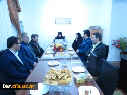 نشست صمیمانه ریاست دانشگاه فرهنگیان