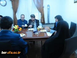 نشست صمیمانه ریاست دانشگاه فرهنگیان
