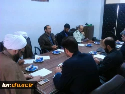 جلسه با اداره اوقاف رشت برای مسابقات سراسری قرآن کریم