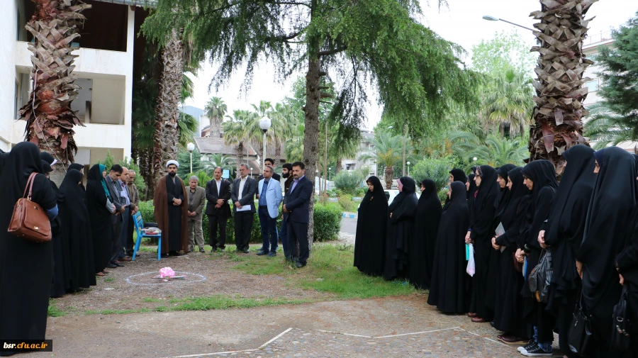 مراسم کلنگ زنی ساخت یادمان شهدا