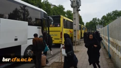 لحظه به لحظه با کاروان زیارتی مشهد مقدس خواهران