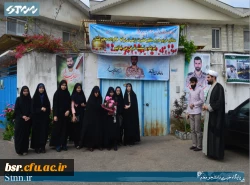 دیدار کانون خط امام با خانواده شهید سعید مسافر