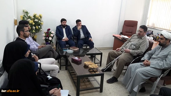 برگزاری جلسه با اعضا بسیج اساتید و دانشجویی