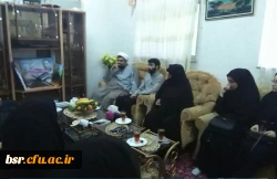 دیدار با خانواده شهید مدافع حرم رضی
