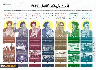 اینفوگرافیک | اصول هفتگانه امام