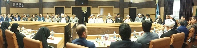 مراسم تودیع و معارفه مسئول نهاد رهبری دانشگاه علوم پزشکی گیلان