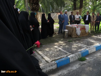 گلباران مزار شهدای گمنام