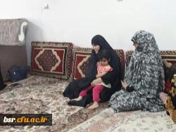 دیدار با خانواده شهید کوچک زاده