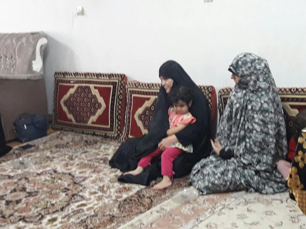 دیدار با خانواده شهید کوچک زاده