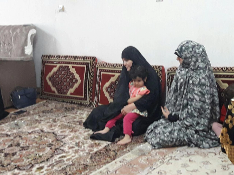 دیدار با خانواده شهید کوچک زاده