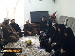 دیدار با خانواده شهید کوچک زاده