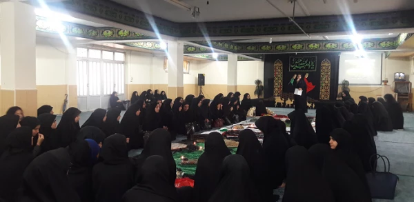 مراسم معنوی آفتاب در حجاب