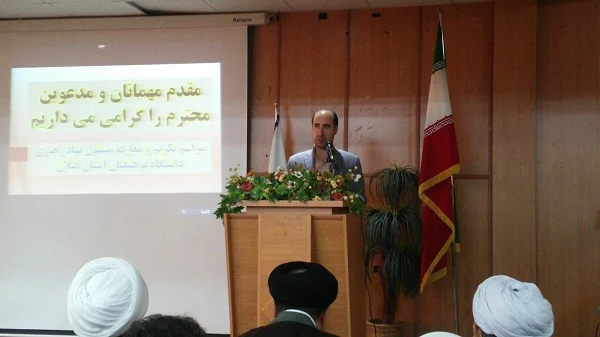 جلسه تکریم و معارفه مسئول جدید نهاد رهبری در دانشگاه