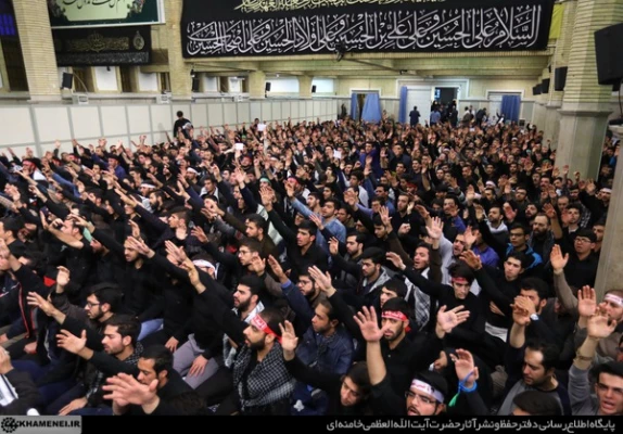 عزاداری اربعین حسینی با حضور هیئت های دانشج