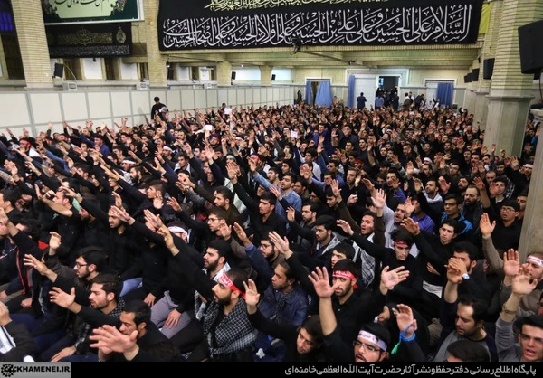 عزاداری اربعین حسینی با حضور هیئت های دانشج