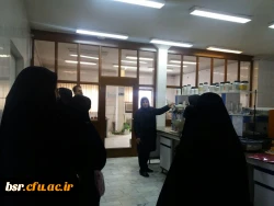 بازدید دانشجویان رشته دبیری شیمی ازاداره ی استاندارد و تحقیقات استان گیلان 4