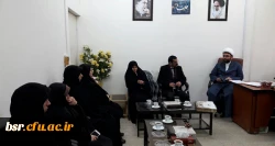 جلسه مسئول نهاد رهبری با مسئولین و دبیر کانون ها و انجمن ها