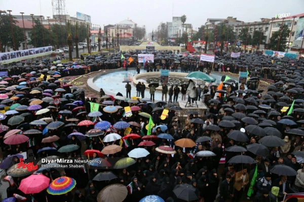 تجدید بیعت گیلانیان با ولایت در سالروز حماسه 8 دی